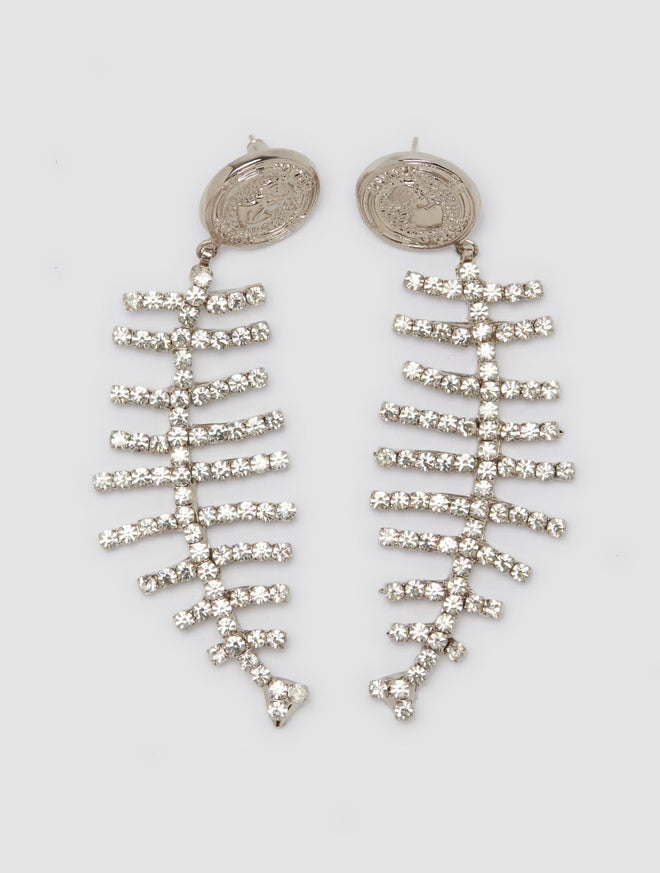 Jacques Earrings in Silver