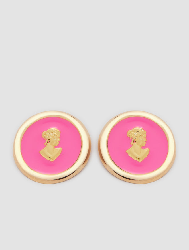 Jisele earrings in pink